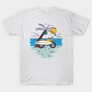 Surf and Biker T-Shirt